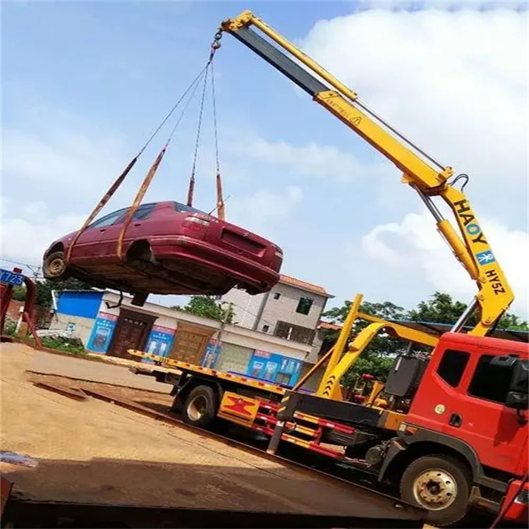 福州吊车吊汽车的正确方法